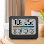 324 Multifunction Indoor Thermometer Model Accurate Temperature and Humidity Monitoring Comfort Level Indicator on Color Display Powered by Dual CR2032 Batteries