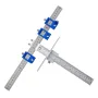 Adjustable Cabinet Hardware Jig Woodworking Hole Punch Locator Drill Guide for Installation of Handles Knobs on Doors and Drawer For Woodworking