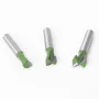 6mm 1/4\ Shank T-Track Slotting & T-Slot Keyhole Cutter Router Bit Steel Handle 5/16\ 3/8'' & 1/2'' Length Cutter For Wood