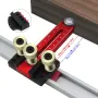 160mm Thin Ripping Jig Table Saw Guide Anodized CNC Aluminum Alloy Fits 3/8\ & 3/4\ Slots High Precision Adjustable Rust Resistant