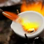 Högren grafitdegelsats med 7 delar för metallgjutning, guld, silver, koppar, non-stick gjutform, metallbearbetningstillbehör