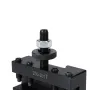 DEMOKE 250-201T Enlarged Quick Change Tool Post System High-Precision Dovetail Slot Heavy-Duty Steel Construction for Lathes Machining