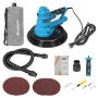 Drillpro 220V 50/60Hz 750W Electric Self-Priming Dust-Free Sand Skin Wall Putty Polisher with 360º LED Working Lights