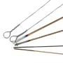 HONGDUI KM-19 6 Inch Coping Fret Combo Saw Coping Saw Coping Frame and Extra 3pcs Replacement Blades Set for Woodworking Plastic Rubber and Soft Metal Cutting