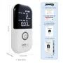 Medidor EMF atualizado NOYAFA Sonda de radiação de campo eletromagnético recarregável com display LCD de alta precisão para caça fantasma em casa e escritório Sinais WiFi 5G Bateria de 700mAh