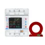 Tuya WiFi Intelligent Circuit Breaker Automatic Reclosure Protector 3P4W Power Meter Three Phase Reclosure Switch with Multiple Protections Timing Schedule Electricity Metering Functions