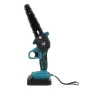 DOERSUPP 1000W 6Inch One Hand Cordless Electric Chain Saw Wood Mini Cutter Saw Woodworking W/1 or 2 Battery For Makita18V