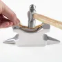 Stainless Steel Horn Anvil Bench Block for Jewelry Making Cast Iron Practical Tool for Wire Bending and Metal Forming