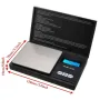 1PCS Jewelry Mini Stainless Steel Electronic Scale Digital Pocket Scale Gold Gram Balance Weight Scale Portable Pocket Scale