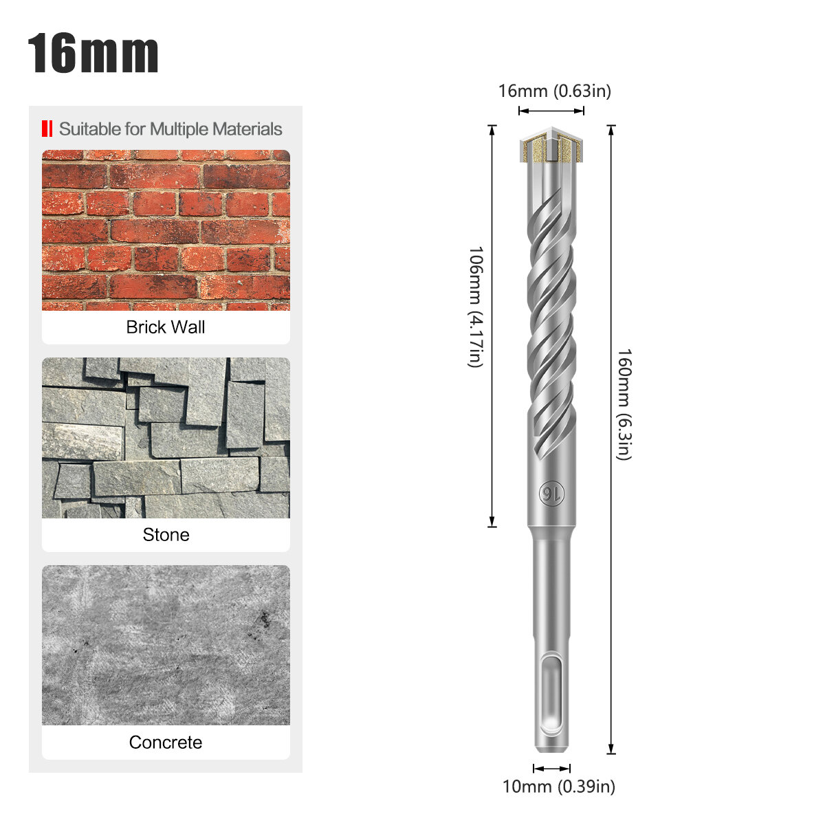 16*160mm