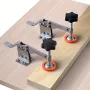Toggle Clamp Stainless Steel Quick-Release Horizontal Clamp Adjustable Anti-Slip Hold Down Clamp For Woodworking Welding