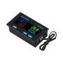 SINOTIMER SPM005 Multifunctional Power Meter High Accuracy LCD Display Measures Voltage Current Temperature Power 32-bit Operation