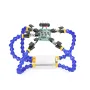 Two/Four/Five Brackets Maintenance Fixture Aluminum Alloy Clamp Soldeirng Iron Holder Benches Vise Table Clamp with Flexible Arm Printed Circuit Board Welding Repairs