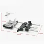 Woodworking Slotting Bracket For 65mm Trimmer 0.01mm fine adjustment Invisible Fasteners Slotting Guide Base