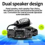 ZASTONE D500 Dual Band Mobile Radio 137-174MHz 400-470MHz 25W High Power 1052 Memory Channels LCD Screen Encryption Technology Secure Communication