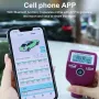 Linshang LS237 Car Paint Thickness Meter 3500μm Range High Precision Bluetooth Compatible for Car Surface Coating Measurement