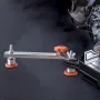 Stainless Steel Adjustable Leveling Feet Mounting Bracket M8 Thread for Miter Saw Furniture Legs