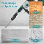 SDS Plus to SDS Max Rotary Hammer Drill Adapter 210mm High-Quality Alloy Steel Impact Drill Converter Wide Application Brick Stone Concrete Tile