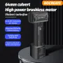 Docreate 64MM Ducted Violent Turbofan 8000mAh Peak Battery 60,000 RPM 1kg Thrust Infinite Speed Control High-Power ABS Material