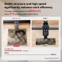 [USA Direct] Refurbished ATOMSTACK A24 Pro Laser Engraver 24W Laser Output Power Laser Engraving Machine with Installation Free / App Control / 455nm Blue Laser for Wood / Metal / Acrylic / Leather