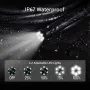KAIWEETS Dual Lens Endoscope Camera 5 Inch IPS Screen 1920P HD Front and Side View IP67 Waterproof 8mm Probe 5M Cable 1080p Video Recording 4000mAh Battery USB-C