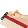 T Ruler Woodworking Scriber 200/300cm Parallel/Vertical Line Drawing Tool with T-Shaped Hole Marking Ruler