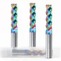 4mm 8mm 10mm Shank 3 Flutes Tungsten Carbide CNC Router Bit 4mm/8mm/10mm Cutting Diameter 12mm/24mm/30mm Cutting Length Milling Cutter End Mill