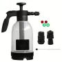 2L Foam Watering Can Transparent HDPE Air Pressure Pump Sprayer 1:50 Ratio Car Wash and Garden Use
