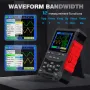 MUSTOOL 2IN1 120MHZ Dual Channel 40MHZ*2 500MS/s Handheld Digital Oscilloscope + Function Signal Generator MDS120MC2