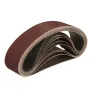 330x30mm 10Pcs 120 320 600 800 1000 Grits Belt Sander Sanding Belts for Angle Grinder