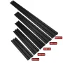 Aluminum Multi T-Track Fence Woodworking Miter Track Fence DIY T Slot Bandsaw Jig Miter Track Sliding Bracket Miter Gauge Backer