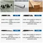 Drillpro Reciprocating Saw Brushless Motor 3000W 18V Adjustable Speed 0-3000rpm High Cutting Capacity for Wood Metal Plastic for 18V Battery