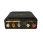 Professional MM MC Phono Stage RIAA Preamp Stereo 3.5mm Headphone Output Metal Compact Design Turntable Amplifier High Fidelity Sound Accurate Audio Adjustments