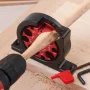 Aluminum Alloy Dowel Maker 5-20mm with Carbide Blade Anodized Surface Electric Drill Milling Tool for Woodworking