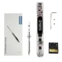 SEQUER SI012 Pro Max SI-B2 Portable OLED Soldering Iron with Color Ambience Light Chinese English and Russian Menu Applicable SI Soldering Iron Tips Support PD|QC|3S-6S Battery Power Supply