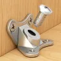 Zinc Alloy Corner Bracket L Shaped Support Connector 10 Pack Rust Resistant Heavy Duty Screws Included Furniture Hardware for Tables Chairs Shelves Cabinets