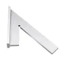 150x100mm 45 Degree DIN875-2 Angle Corner Square Ruler Wide Base Gauge Woodworking Tool