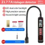 Professional Refrigerant Leak Detector High Sensitivity HVAC Tool Adjustable Settings LED LCD Display Compatible with R22 R410A R134A