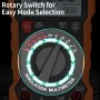 2in1 ZOYI ZT1000R Multimeter Insulation Tester 5 Voltage Settings 1000V AC DC True RMS High Accuracy Backlit Screen Professional Measuring Tool