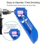 Drill Grinder Grinding Tool For Drill Polishing Wheel Drill Bit Sharp Sharpener Diamond Hand Drill Sharpening Tool