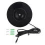 4W Round Monitor Board Solar Panel Charger High Output Voltage & Current with USB DC18V Interfaces Perfect for Security Surveillance Systems