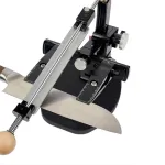 360° Flip High Precision Knife Sharpener Aluminium Frame Adjustable Angle Professional Sharpening Tool for Kitchen and Outdoor Knife
