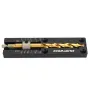 ENJOYWOOD XK4 PRO MAX Pocket Hole Jig Aluminum Alloy Adjustable Woodworking Drill Guide with Stabilizing Bar Stop Block
