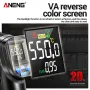 ANENG TH104 Infrared Handheld Temperature -50~550℃ IR laser Sensor Thermometer Thermal Imager VA Screen Meter Pyrometer Tool