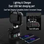Outdoor Flood Light 3 inch Work Light For Makita 14.4V 18V Li-ion Battery LED Flashlight Lantern Camping Lamp Emergency Lighting