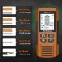 New 6-in-1 HW-710 Wall Scanner Stud Finder Handheld Sensor with LCD Display Metal and AC Wire Detection