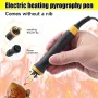 Electric Soldering Iron Pen 50W High Temperature Pyrography Tool 0-1000°C Adjustable Wood Burning Machine Carving and Soldering Electrocautery Pen