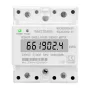 SINOTIMER Din Rail Single Phase Electronic Energy Meter AC 220V 100A kWh Counter Consumption Analog Electricity Gague Wattmeter 50HZ