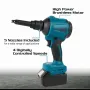 Brushless Electric Air Blower High Efficiency 1.1 m³/min 200 m/sec Adjustable Wind Pressure 29.7 kPa Lightweight 1.2-1.7 kg Powerful Suction 10.3 kPa Quiet Operation