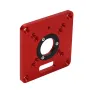 Multifunctional Aluminium Router Table Insert Plate Woodworking Trimmer Electric Wood Milling Flip Plate For DIY Working Benche 45x56 62x70